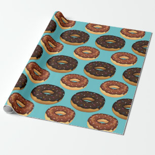 Sweet Doughnuts Series Design 5 Wrapping Paper