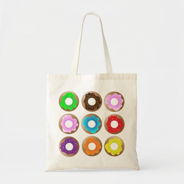 Sweet! Doughnuts! Tote Bag (Front)