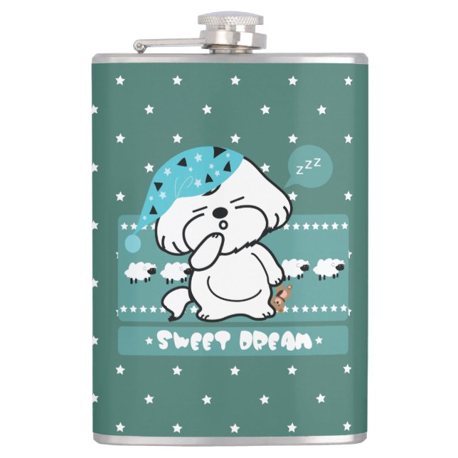 Sweet Dream Hip Flask (Front)