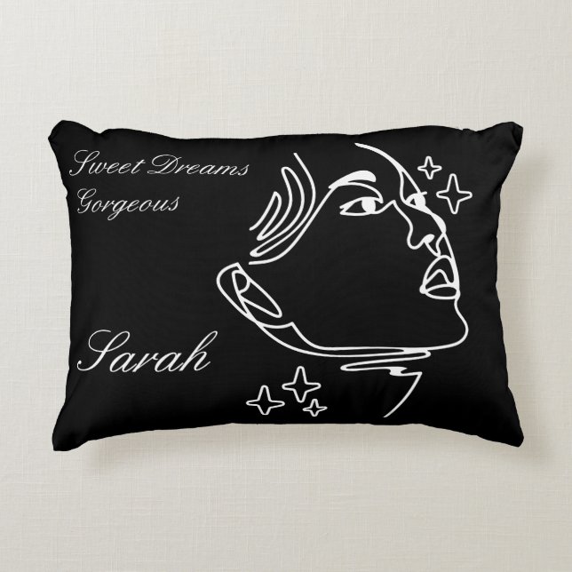 Sweet Dreams  Accent Pillow (Front)