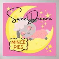 Sweet Dreams and Mince Pies Girls Nursery