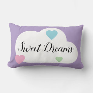 Sweet Dreams and Morning Sunshine Lumbar Pillow
