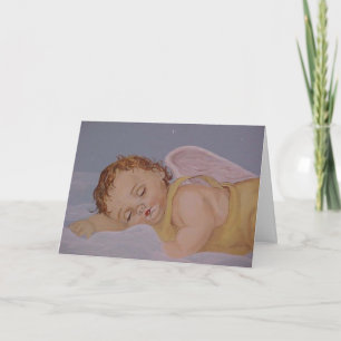 Sweet Dreams Baby Angel Invitation