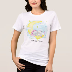 Sweet Dreams Baby Shower Tri-Blend Shirt