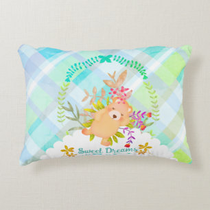 Sweet Dreams Bear Baby Pillow