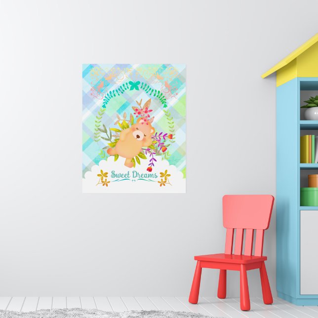 Sweet Dreams Bear  Poster (Nursery 1)
