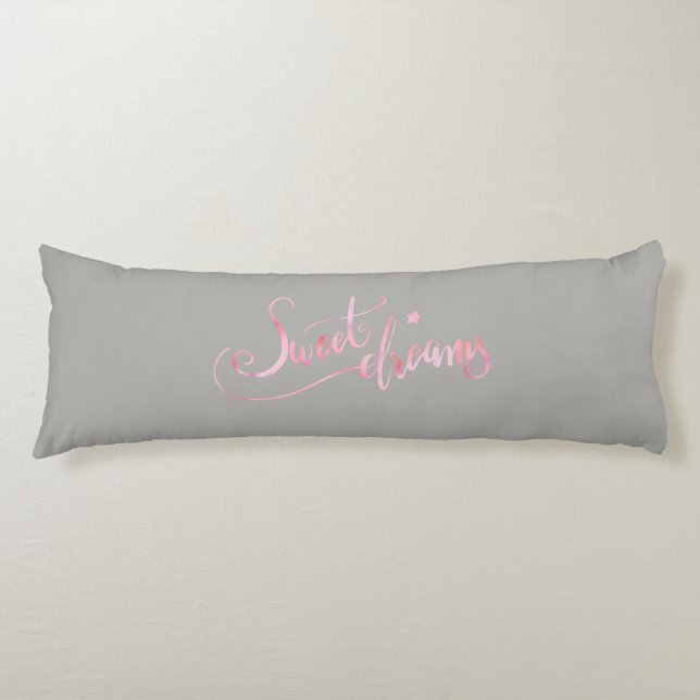 Sweet Dreams Body Pillow (Front)