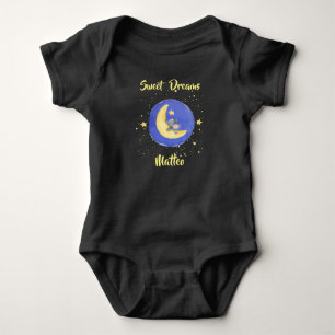 Sweet Dreams Boy Baby Elephant 2 Baby Bodysuit
