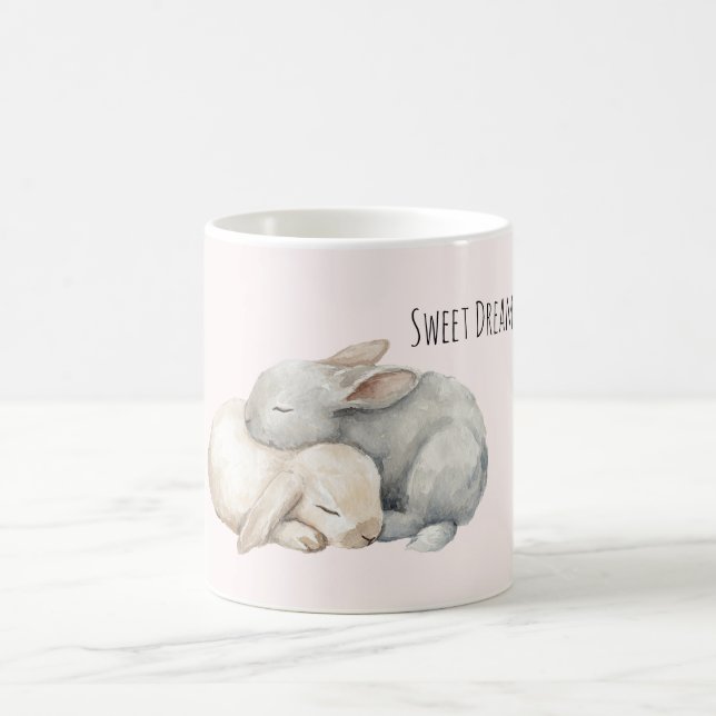 Sweet Dreams Bunnies Coffee Mug (Center)