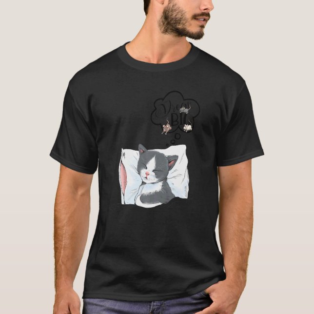 Sweet Dreams Cat   Idea T-Shirt (Front)