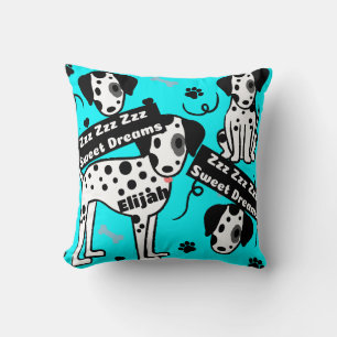 Sweet dreams dog throw pillow