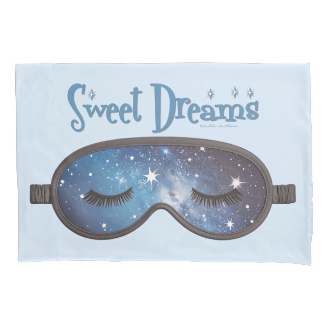 Sweet Dreams Face Mask Pillowcase (Front)