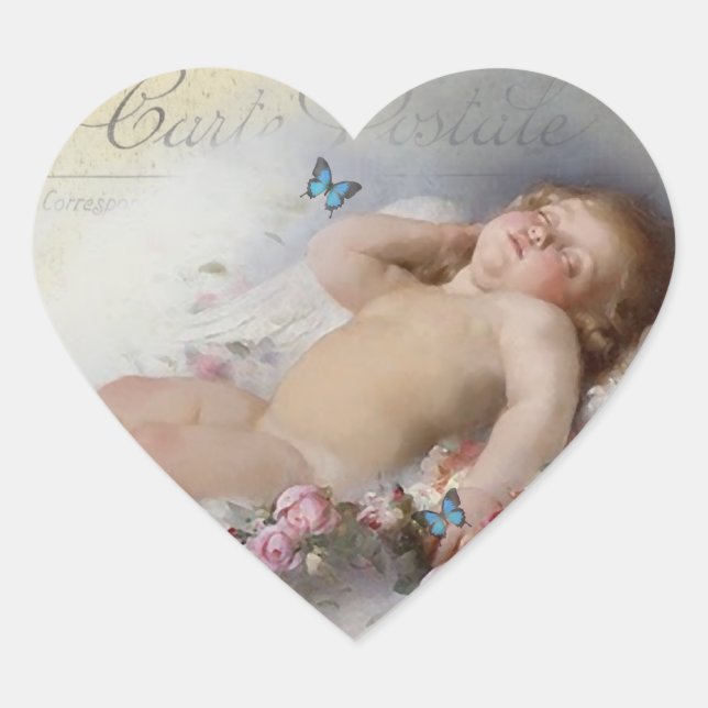 Sweet Dreams Heart Sticker (Front)
