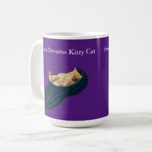 Sweet Dreams Kitty Chat, Café Mug