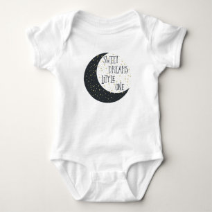 Sweet Dreams Little One Crescent Moon Baby Bodysuit