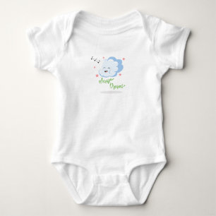 Sweet Dreams Music Cloud Baby Bodysuit