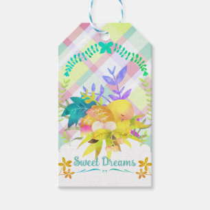Sweet Dreams Nesting Bird Baby Gift Tags