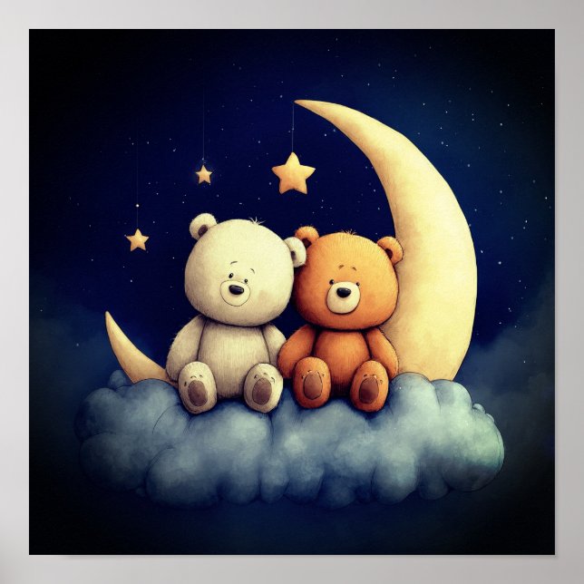 Sweet dreams nursery poster (Front)