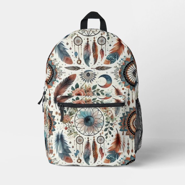 Sweet Dreams  Printed Backpack (Front)