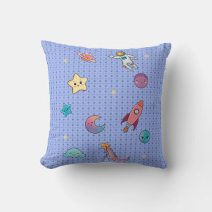 Sweet dreams soft violet throw pillow
