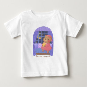 Sweet Dreams: Teddy Bear Illustration Baby T-Shirt