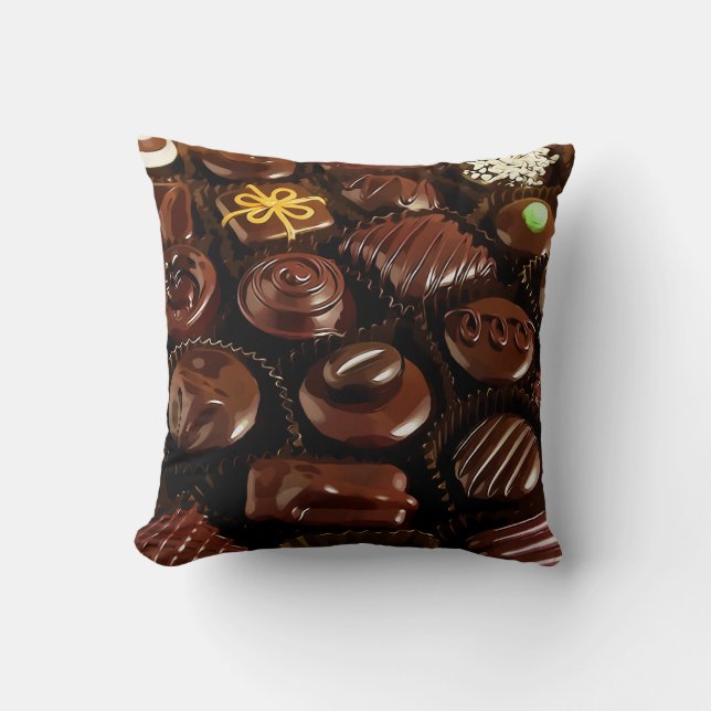 sweet dreams throw pillow (Front)