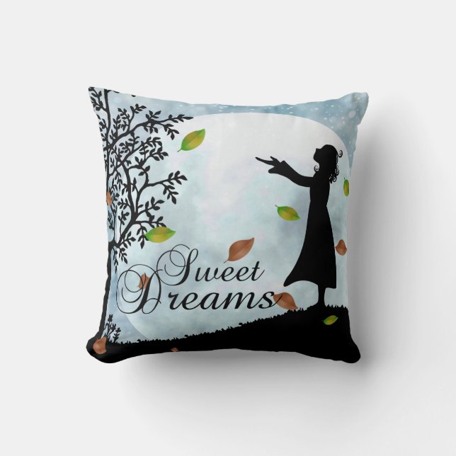SWEET DREAMS THROW PILLOW (Front)