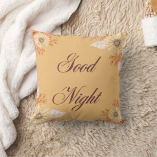Sweet Dreams Throw Pillow – Peaceful & Cozy