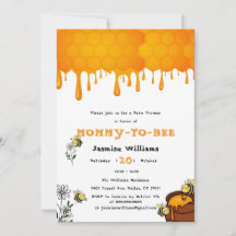 Sweet Dripping Honeycomb Mommy-to-bee Baby Shower
