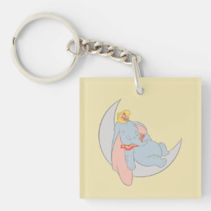 Sweet Dumbo and Timothy Sleeping Keychain