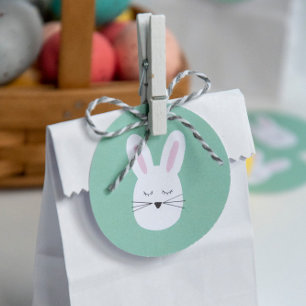 Sweet Easter Bunny Gift Favour Tags