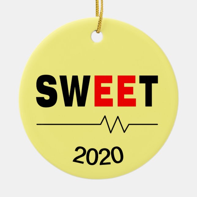 Sweet Electrical Engineer Ceramic Ornament (Front)