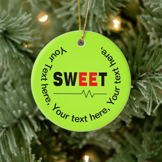 Sweet Electrical Engineer Ceramic Ornament (Tree)