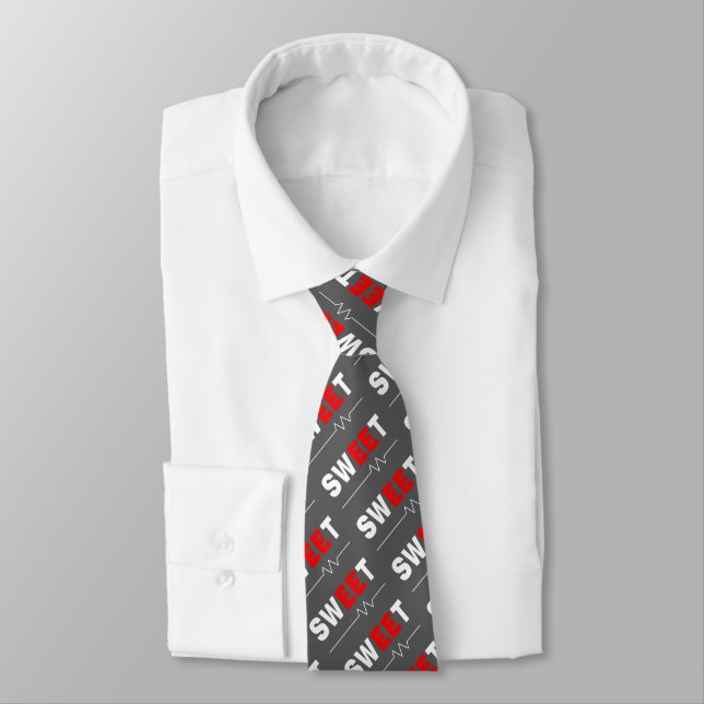 Sweet Electrical Engineer Grey Tie (Tied)