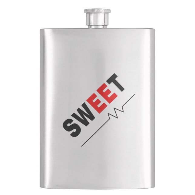 Sweet Electrical Engineer Hip Flask (Front)