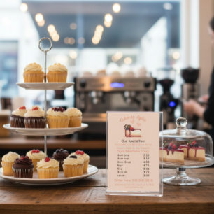 Sweet & Elegant Custom Dessert Menu