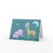 Sweet Elephant and Giraffe Greeting Card
