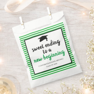 Sweet Ending to a New Beginning Graduation Favour  Bag