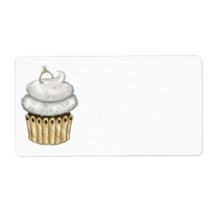 Sweet Engagement Cupcake