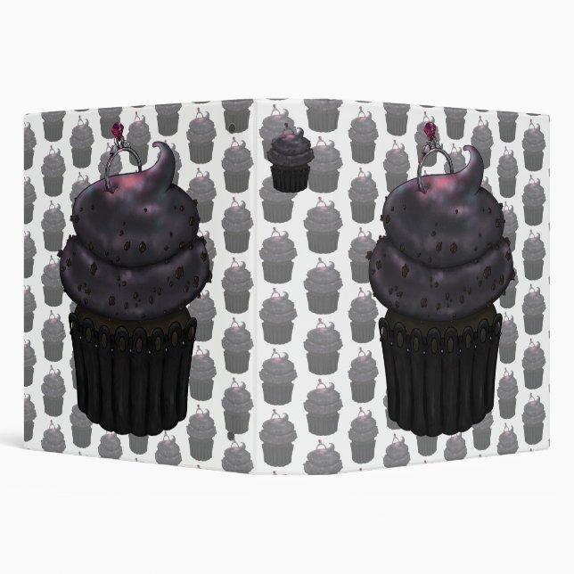 Sweet Engagement Cupcake Binder (Background)
