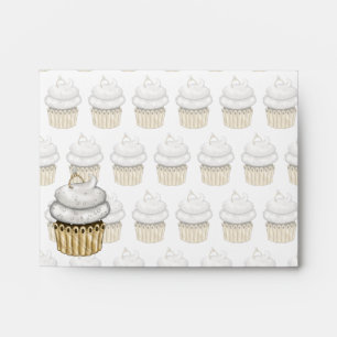 Sweet Engagement Cupcake Envelope