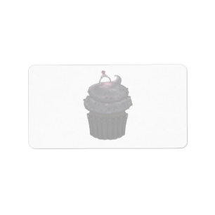 Sweet Engagement Cupcake Label
