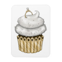 Sweet Engagement Cupcake