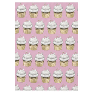 Sweet Engagement Cupcake Tablecloth