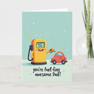 Sweet Fathers Day Auto Card