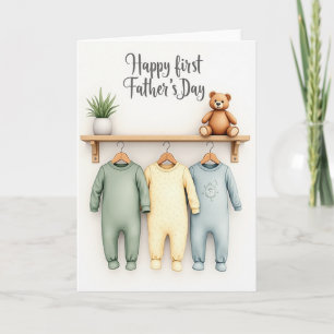 Sweet Fathers Day Garments Card
