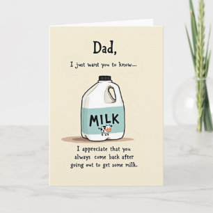 Sweet Fathers Day Jug Card