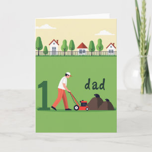 Sweet Fathers Day Lawn Card