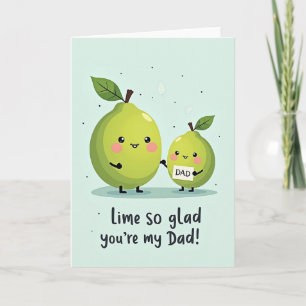 Sweet Fathers Day Lime Card