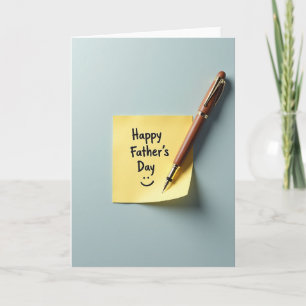 Sweet Fathers Day Note Card